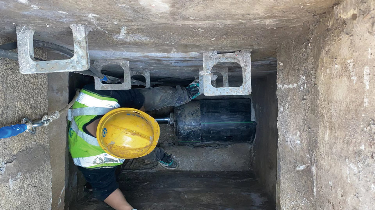 尼木HDPE短管内衬法